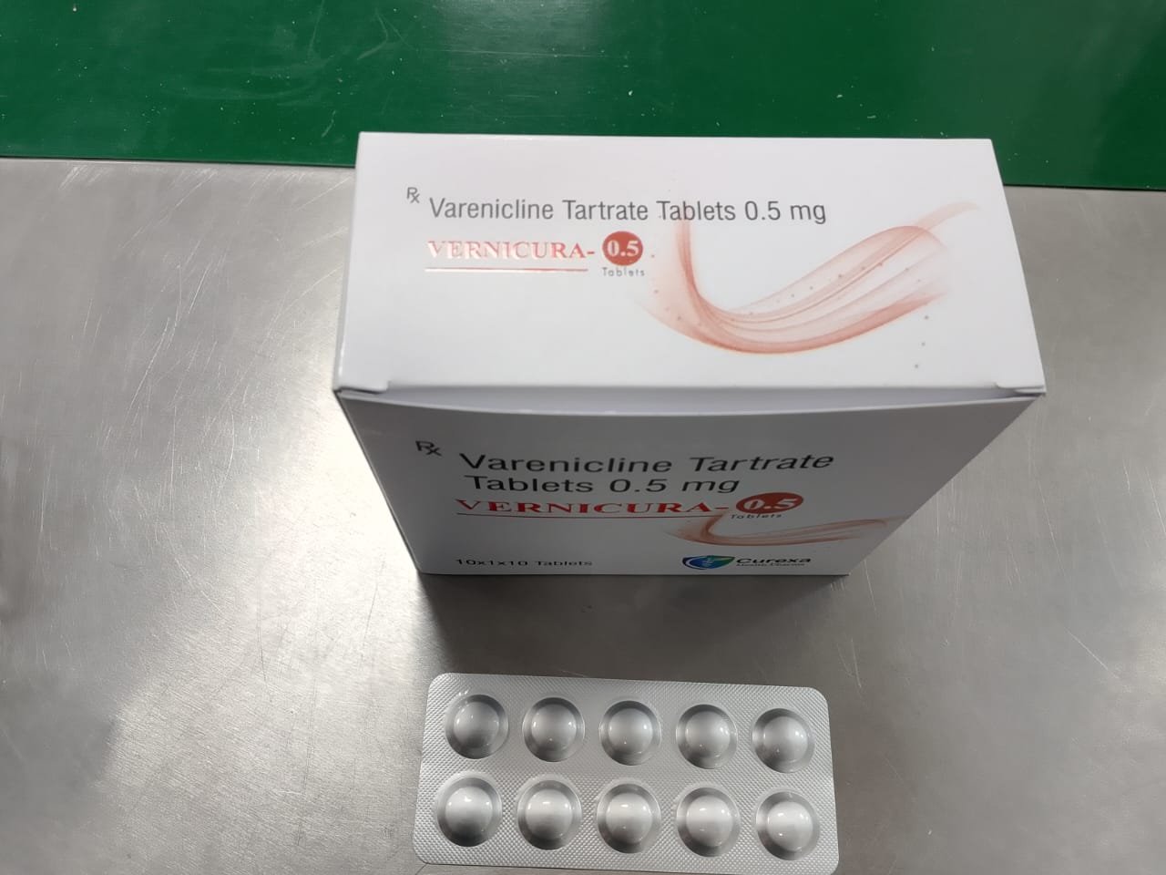 VERNICURA Varenicline Tartrate Tablets Packaging